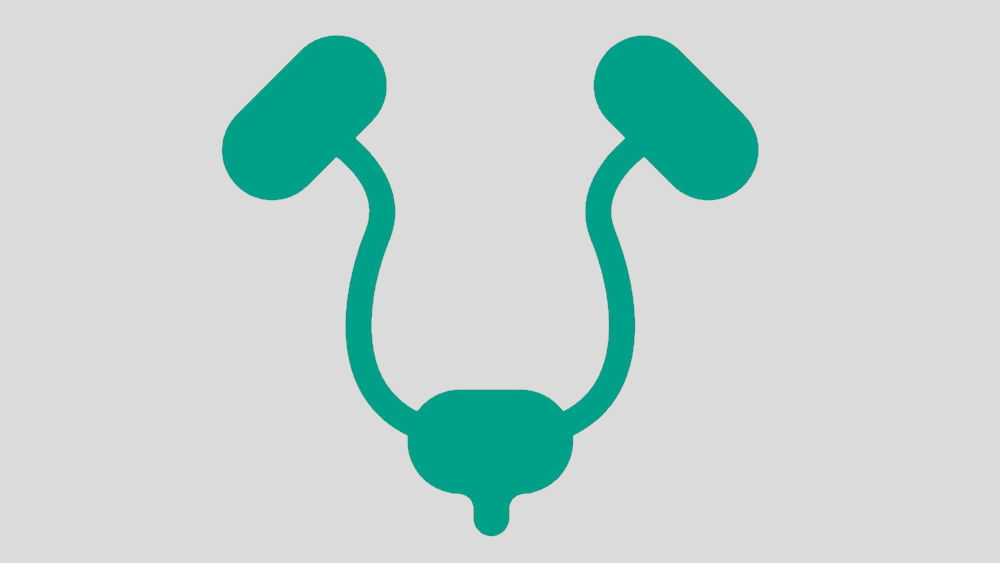 grön illustration av inkontinens