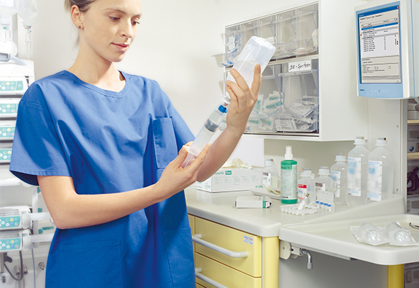 Infusionsterapi med medel mot infektioner