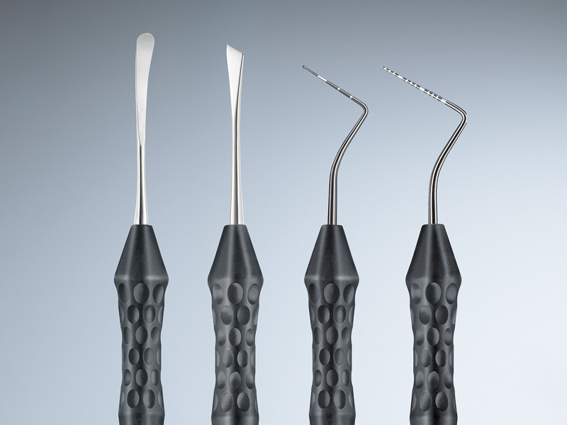 Ergoperio dentalinstrument för parodontologi