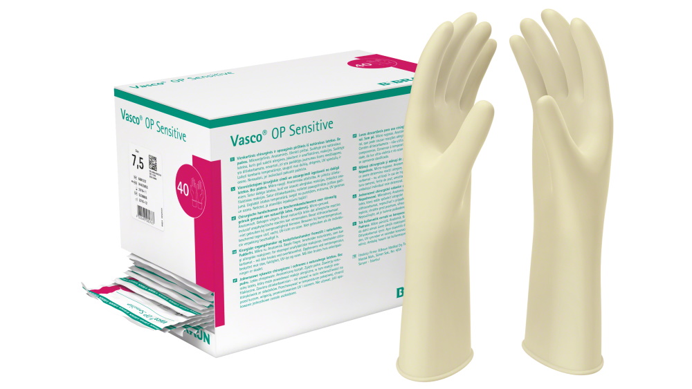 B. Braun handskkartong och handskar 